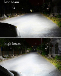 Siêu Sáng Kép Màu Cao Thấp Chùm Xe Máy Hệ Thống Chiếu Sáng Mini 20 Wát Phụ Trợ Sương Mù Ánh Sáng, <span class=keywords><strong>H4</strong></span> HS1 H6 Led Xe Máy Đèn Pha - Product Image 3