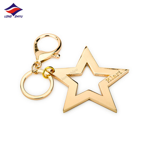 Longzhiyu พวงกุญแจ MVP 17ปีที่กำหนดเองพวงกุญแจกลวงออกพวงกุญแจโลหะทอง - Product Image 6