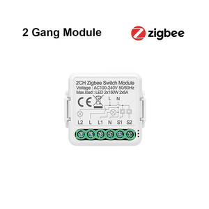 <strong>Zigbee</strong> Switch <strong>Module</strong> 1/2/3/ 4CH Tuya Smart Things Hub Wireless Light Switch Relay Compatible Alexa Google - Product Image 2