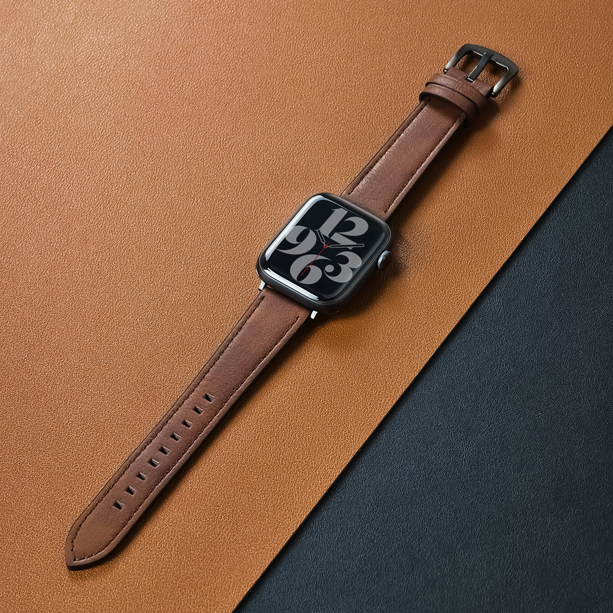 Boucle marron noir