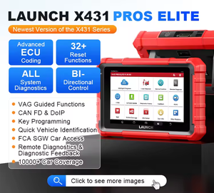 X431 PROS ELITE双方向診断スキャナーツールCANFD ECUコーディングフルシステム32 + 特殊機能を起動 - Product Image 2