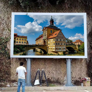 Schermo a colori P6 <span class=keywords><strong>LED</strong></span> schermo esterno HD <span class=keywords><strong>display</strong></span> a <span class=keywords><strong>LED</strong></span> moduli schermo digitale pannello cartellone per la pubblicità