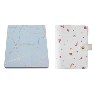 Juegos de carpetas con bolsillos, separadores de índice, papel de relleno y bolígrafo en A6 A7, 100 hojas, venta al por mayor