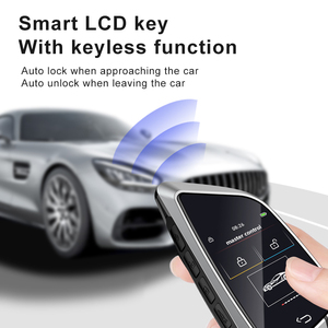 AOXUTONG 2024 llave de bloqueo automático entrada sin llave Universal Push Start/Stop con GPS llave de coche remota inteligente nueva pantalla táctil LCD - Product Image 2