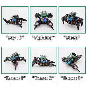 Il Kit educativo di programmazione a vapore ESP-8266 per robot quadrupedi è compatibile con la suite di programmazione intelligente Ard-uino - Product Image 6
