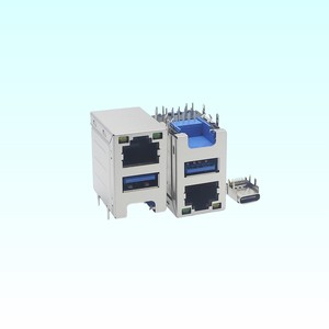 ベースT USB-A取り外し可能タイプC RJ45 30U金メッキ高速イーサネットコネクタIEEE802.3標準EMIシールド1500 + ライフサイクル - Product Image 2