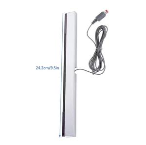Wired Infrared Sensor Bar for Wiis Wired Receivers IR Signal Ray <strong>USB</strong> Plug Replacement for Nintend Remote