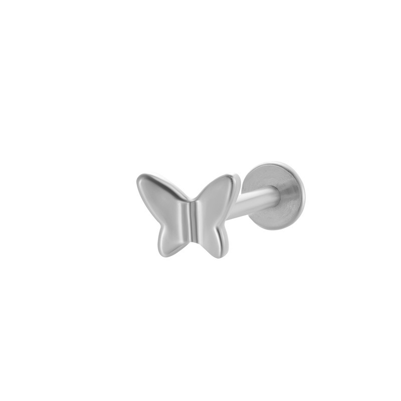 Papillon argent