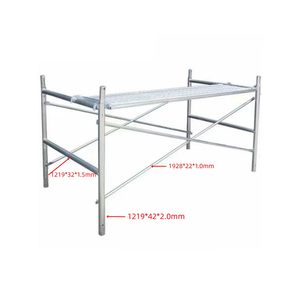 Andamio de 4 Patas de montaje rápido con ruedas de bloqueo, capacidad de 650kg para reparación de almacén - Product Image 3