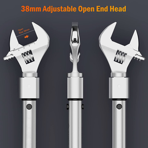 मैनुअल थोक टोक़ साइकिल मरम्मत उपकरण सेट सुपर टोक़ मिनी सेट रिंच के साथ विनिमेय जबड़े और शाफ़्ट सिर - Product Image 4