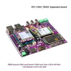 Raspberry Pi cm4 _ tbox scheda di espansione 5G 4G LTE NVME SSD PCIE M.2 RS485 può caso di livello industriale openMPTCP OPENWRT Ubuntu - Product Image 4