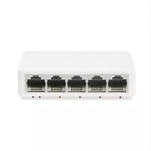 OEM/ODM 5-Port-Ethernet-Switch 10/100M-Netzwerk-Switch von Jue Hong Factory mit SNMP-Funktion Kunststoffs chale für Heim netzwerk FTTH - Product Image 1