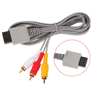 Cable de Audio y vídeo para consola Nintendo Wii, accesorio compuesto de 3 RCA, salida principal de vídeo de 480p, 1,8 m - Product Image 6
