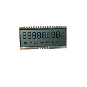 Piccola fabbrica Mini Custom Oem Tn Stn Htn Va Fstn riflettente 2 3 4 8 cifre pannello di vetro 7 segmento Display Lcd per contatore dell'acqua - Product Image 5