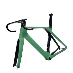 Khung xe đạp đường trường sợi <span class=keywords><strong>carbon</strong></span> Full Hidden Line BXT 2024, phanh đĩa T47, tay lái nhẹ, trục xuyên, tương thích Di2 - Product Image 4