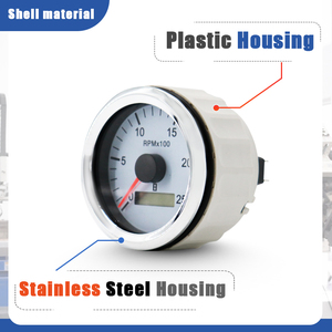 Wenle tcm112 Chất lượng cao 704/50227 70450227 80mm 12V 24V <span class=keywords><strong>tachometer</strong></span> cho JCB backhoe - Product Image 4