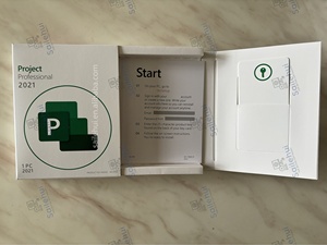 Project <strong>Pro</strong> 2021 Retail Box with Key Card License MS Project Professional 2021 Online Activation for PC NO DVD - Product Image 2