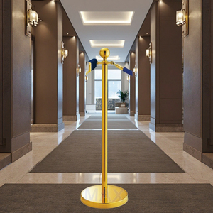 Vàng di động <span class=keywords><strong>stanchion</strong></span> và đỏ Thảm sự kiện giao thông rào cản với hàng rào dây - Product Image 3