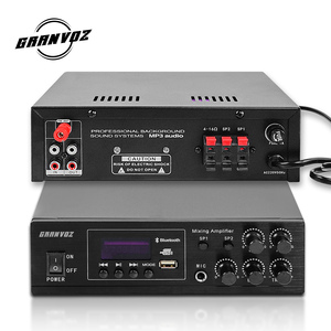 AMPLIFICADOR DE POTENCIA de altavoz, mezclador de audio dj, matriz de líneas - Product Image 6