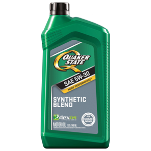 Quaker State 5W-30น้ำมันเครื่องสังเคราะห์ผสม1 QUART 946ml - Product Image 1