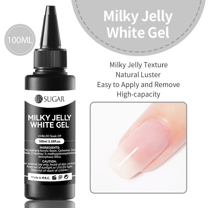 Gel protéiné (gel blanc de gelée laiteuse)