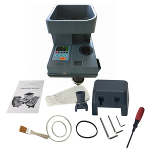 Máquina contadora de monedas de tolva de gran capacidad, alta velocidad, 1600 Uds./min, clasificador de contador de monedas de alta resistencia, unidades - Product Image 6