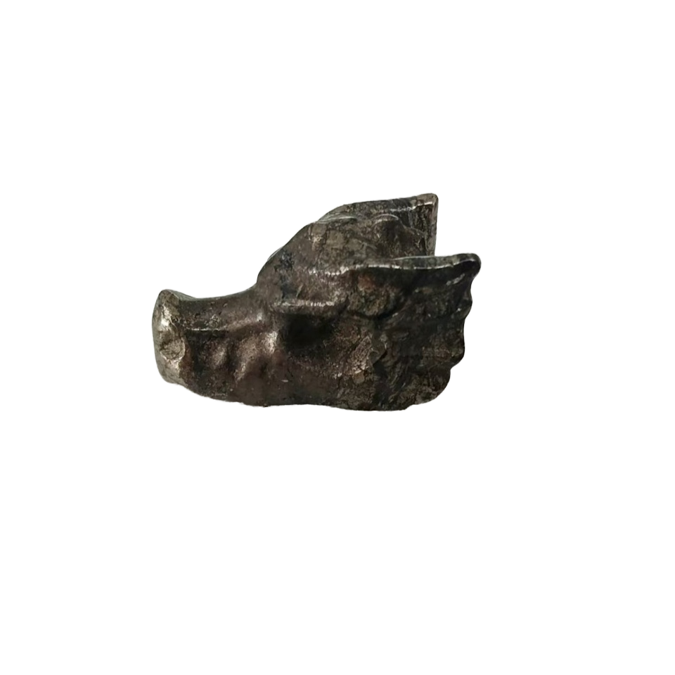 Tête de dragon en pyrite