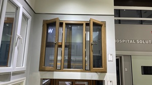 מסגרת עץ חלון casement <span class=keywords><strong>pvc</strong></span> הזזה upvc דלת מגורים וחלונות - Product Image 5