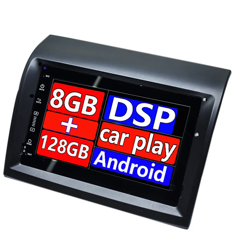 Octa-core 8 "android 12 leitor multimídia para navegação de vídeo de carro fiat ducato 2009-2015 rádio estéreo bt gps carplay