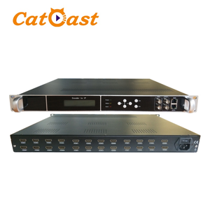 IPTV-Mehrkanal-Video-Encoder 4/8/12/16/20/24 HD MI zu IP HEVC-Encoder mit H.265 H.264-Codierung - Product Image 2