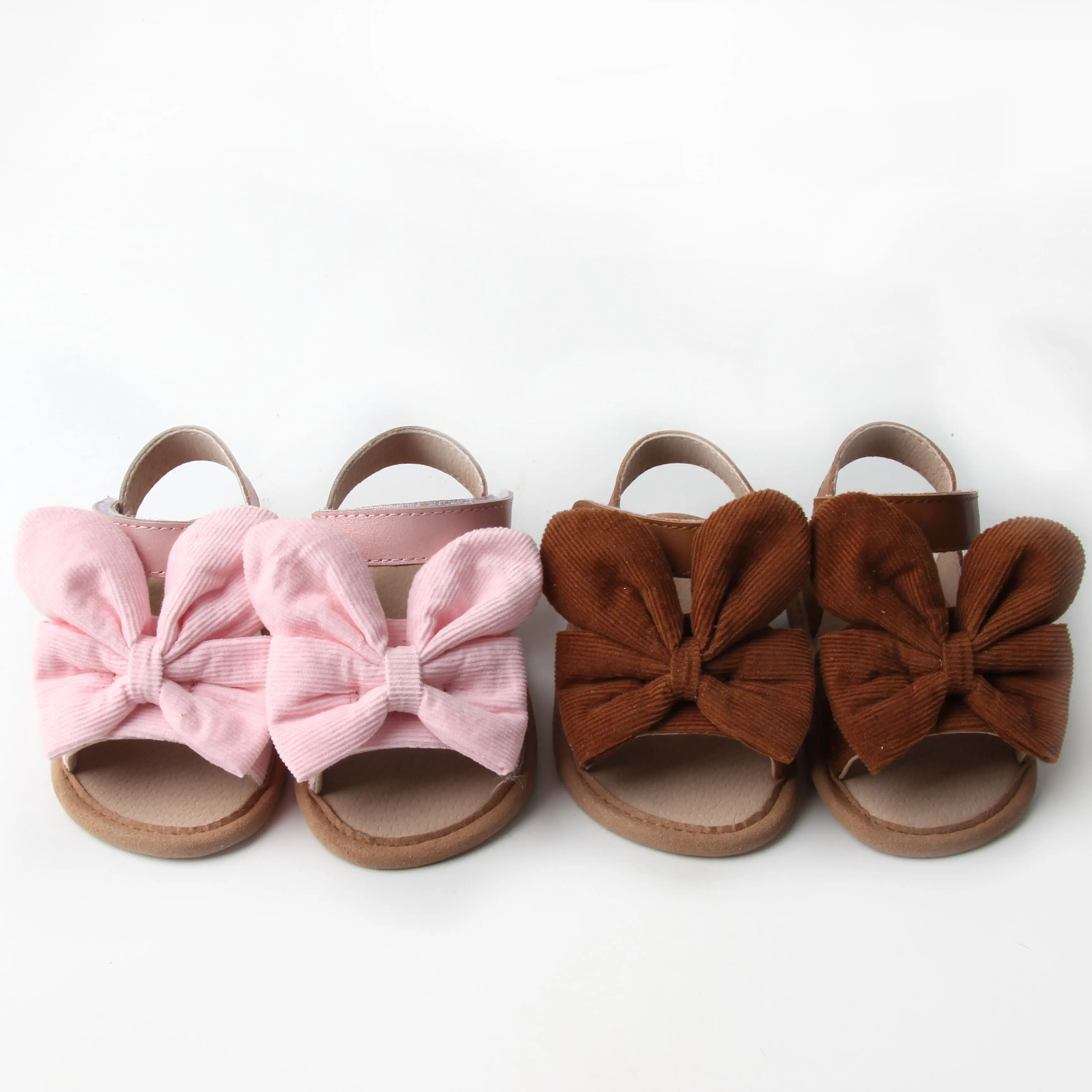 Sandalias y zapatillas personalizadas para bebés recién nacidos, venta al por mayor, Verano
