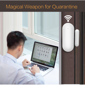 Tuya WiFi Door and Window <strong>Sensor</strong> Alarm Wireless Contact <strong>Sensor</strong> Smart Door <strong>Sensor</strong> for Alarm <strong>System</strong> &amp; Smart Home <strong>Automation</strong> - Product Image 4