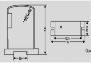 Acrel BA05-AI Stromwandler Wechselstrom sensor CT Sender Eingang AC0 ~ 10A Ausgang DC4 ~ 20mA/DC0 ~ 5V