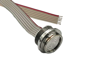 Capteur de pression à membrane affleurante en silicium piézorésistif moyen visqueux pour la détection de pression d'huile