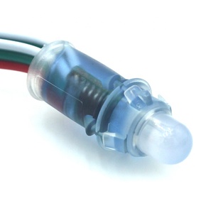 WS2811 RGB светодиодный пиксельный свет DC5V индивидуально адресуемый 12 мм круглые модули водонепроницаемый полный цвет с IP68 рейтинг - Product Image 4