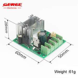 DC6 ~ 30V Pwm Dc regolatore di velocità del motore 12 24 Volt velocità variabile 10A Scr regolatore di tensione 21kHz accessori del motore - Product Image 5
