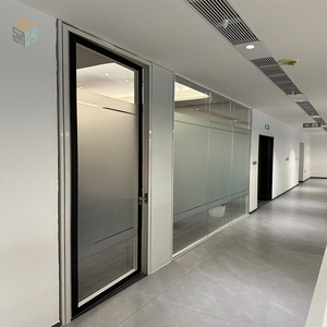 Factory Direct Clear Office <strong>Partition</strong> <strong>Modular</strong> Private Room Dividers Glass Office Separation Full Height Wall <strong>Systems</strong> - Product Image 3