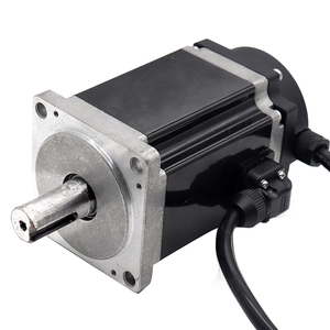 Small Size 2.4NM 60mm <strong>Servo</strong> Motor 3000 Rpm 48 Volt DC <strong>Servo</strong> Motor with Absolutely Encoder - Product Image 1