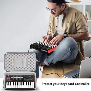 Funda de controlador MIDI personalizada, Compatible con AKAI Professional MPK Mini MK3, PlayMKII, 25 teclas, USB, organizador de teclado MIDI - Product Image 5