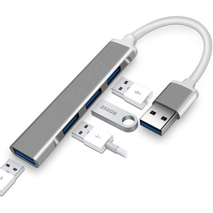 <span class=keywords><strong>USB</strong></span> C HUB 3.0 2.0 Type C 3.1มัลติ4พอร์ตตัวแยก <span class=keywords><strong>Usb</strong></span> C Hub 4พอร์ตสำหรับ Xiaomi Macbook Pro Air Pc คอมพิวเตอร์โน๊ตบุ๊กแล็ปท็อป - Product Image 1