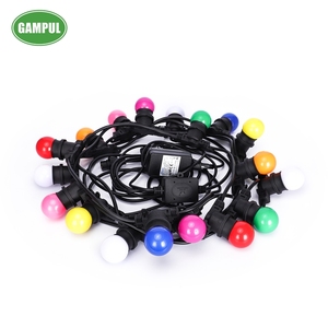 LED-Lichterketten RGB Multifunktions 18 Stück Wasserdichte Glühbirne Garten landschafts beleuchtung Außen lichterkette LED - Product Image 6