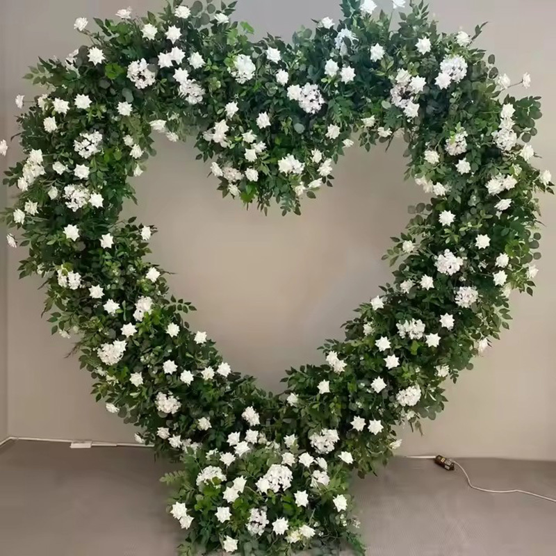 2,4 m/8 ft cuore verde - Senza supporto