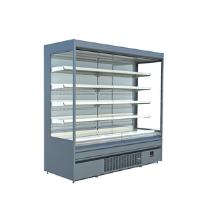 Hochwertiger offener <span class=keywords><strong>Display</strong></span> kühler für Getränke kühler für frische Lebensmittel im Heiß verkauf