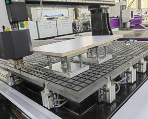 Cambio automático de Herramientas CNC máquina herramienta 9KW husillo CNC fresadora eje C giratorio +-90 grados máquina enrutadora cnc
