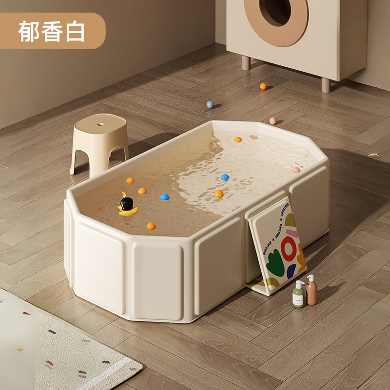 Matériau du panneau - Baignoire pour bébé blanche parfumée