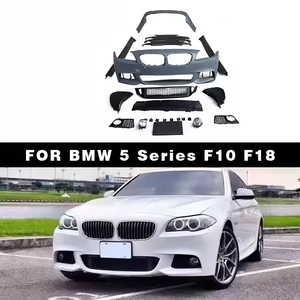 BMW 5シリーズF10 <span class=keywords><strong>F18</strong></span> 2010-2017カーバンパー用,ボディキットアップグレードリアディフューザーサイドスカート