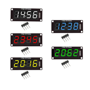 M1637 0,56 "LED-Anzeige Digital Tube 7 Segment 4-stellige Uhr Doppel anzeigen - Product Image 1