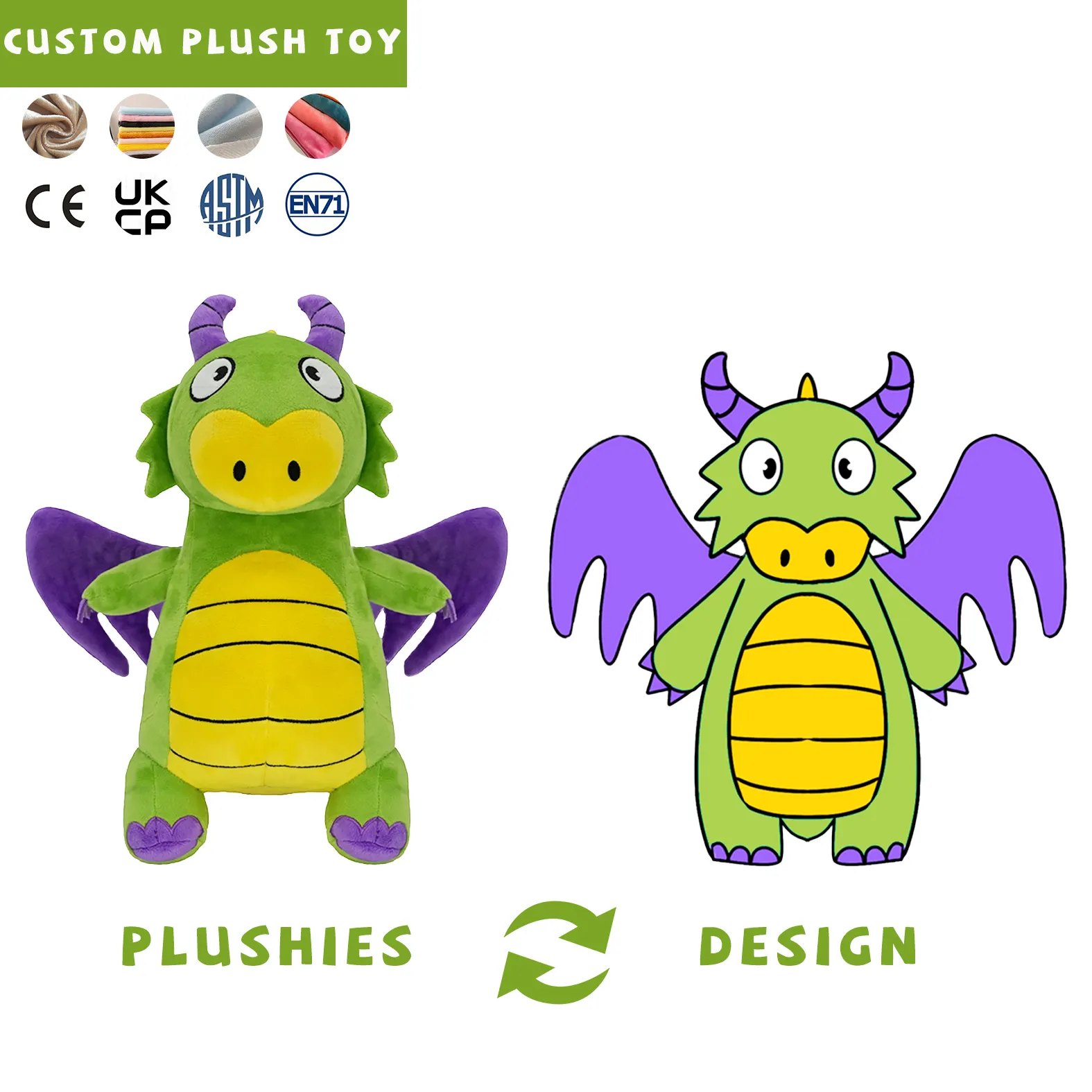 Produsen Gaopeng mainan Custom plushie binatang lembut lucu berkualitas tinggi hewan dinosaurus mewah mainan untuk anak-anak