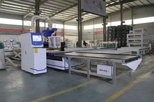 Save 6 People Labor !! AR1325 1530 2030 Full Automatic Loader <strong>Unloader</strong> Nesting CNC Machine Cutting Drill Engraver ATC CNC Router