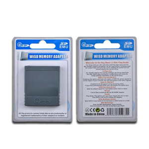 Konverter adapter für Nintendo Wiis SD Flash WISD-Speicher kartenleser für GameCubes GC Console Converter - Product Image 2